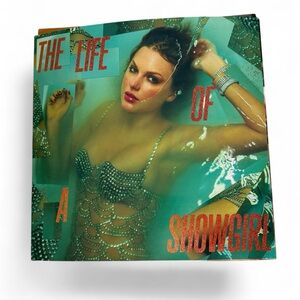 Taylor Swift Life of a Showgirl Sparkling Orange Vinyl